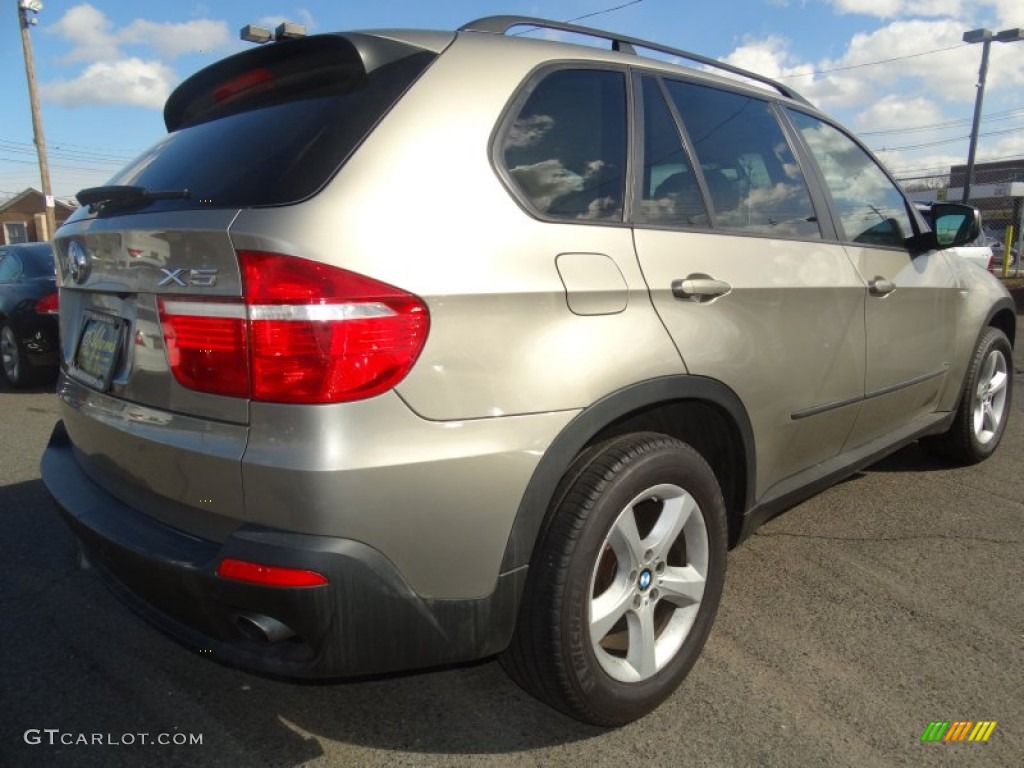 2008 X5 3.0si - Platinum Bronze Metallic / Sand Beige photo #4