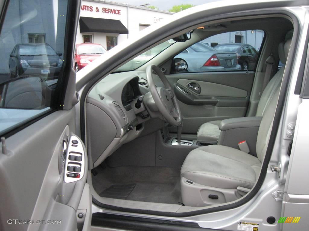 2005 Malibu LT V6 Sedan - Galaxy Silver Metallic / Gray photo #11