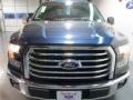 2015 Blue Jeans Metallic Ford F150 XLT SuperCrew  photo #2