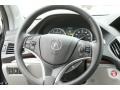 2016 Acura MDX Graystone Interior Steering Wheel Photo