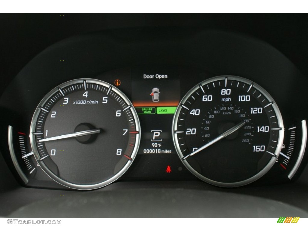 2016 Acura MDX Technology Gauges Photo #102327451