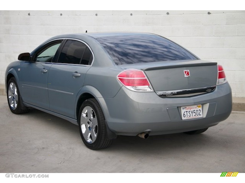 2007 Aura XE - Ocean Mist Metallic / Gray photo #2