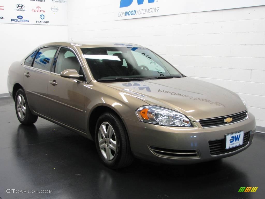 2007 Impala LS - Amber Bronze Metallic / Ebony Black photo #1