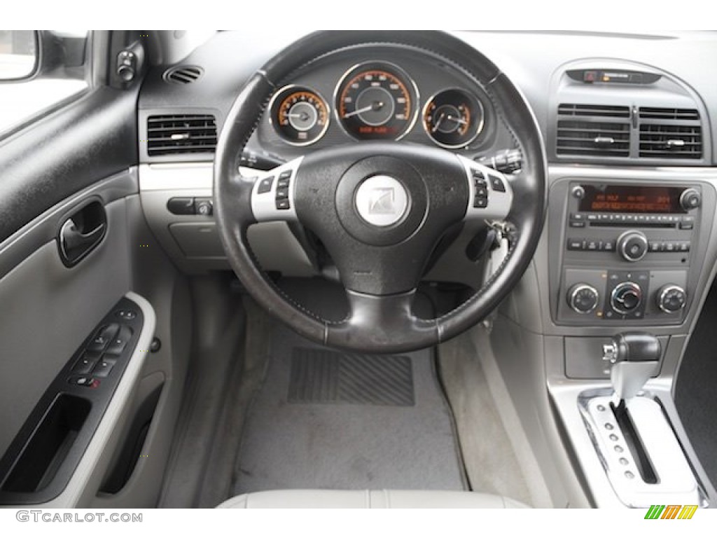 2007 Aura XE - Ocean Mist Metallic / Gray photo #5