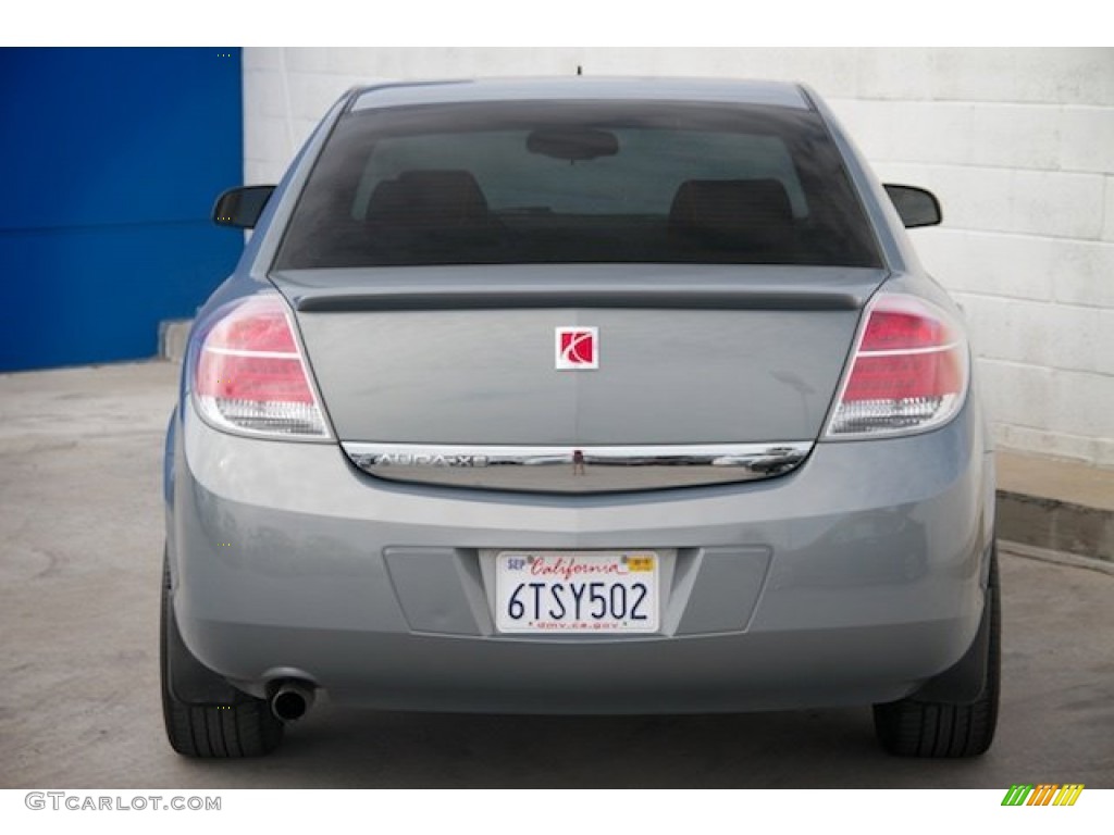 2007 Aura XE - Ocean Mist Metallic / Gray photo #9