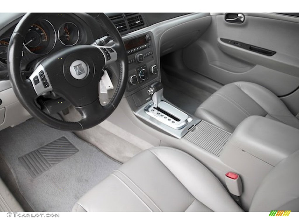 2007 Aura XE - Ocean Mist Metallic / Gray photo #11