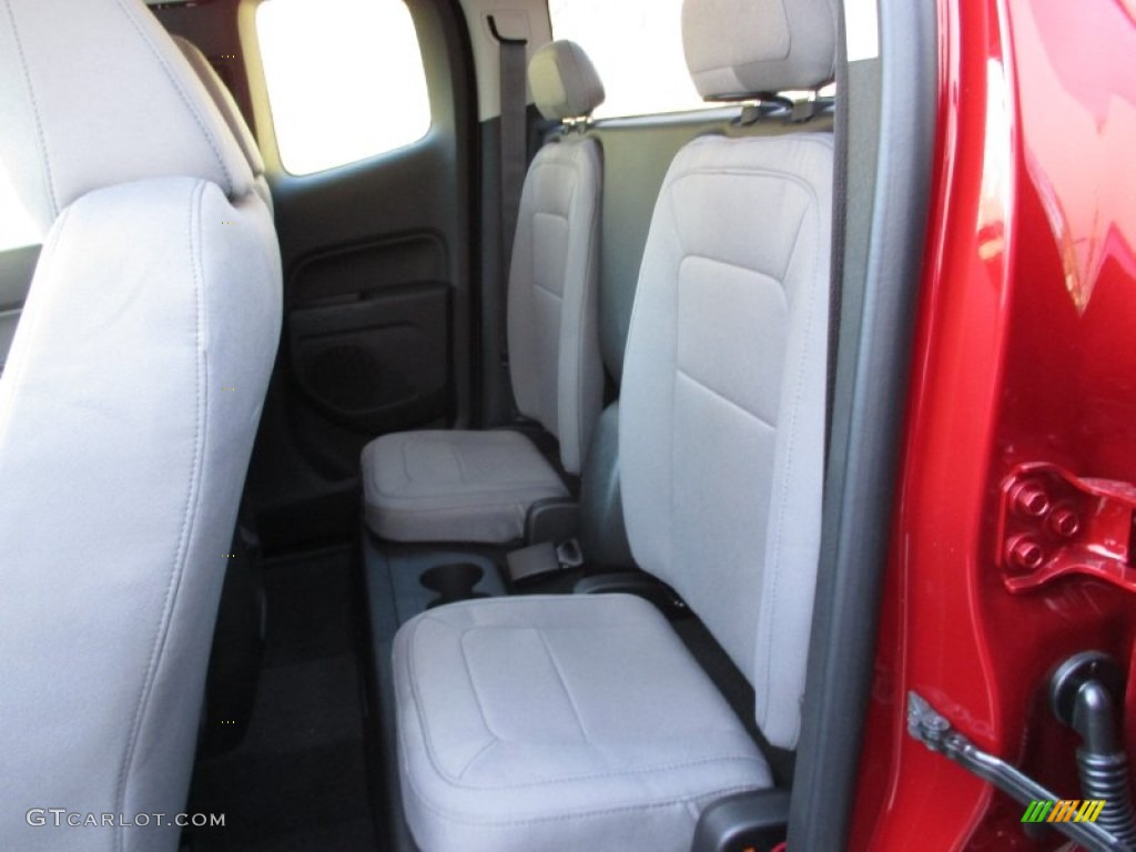 2015 Chevrolet Colorado WT Extended Cab 4WD Rear Seat Photo #102329206