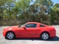2014 Race Red Ford Mustang V6 Coupe  photo #2