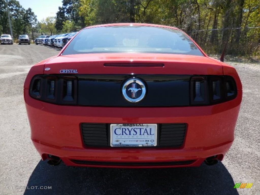 2014 Mustang V6 Coupe - Race Red / Charcoal Black photo #7