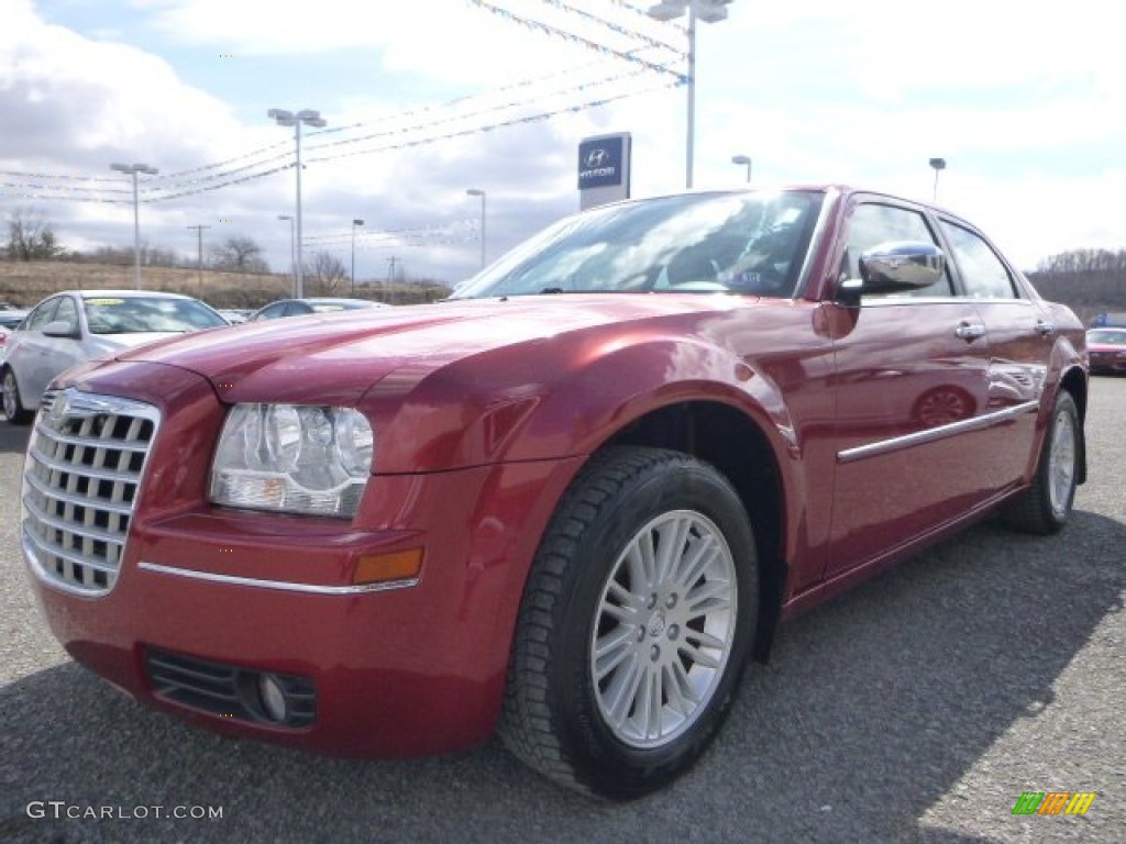 2010 300 Touring - Inferno Red Crystal Pearl / Dark Slate Gray photo #5