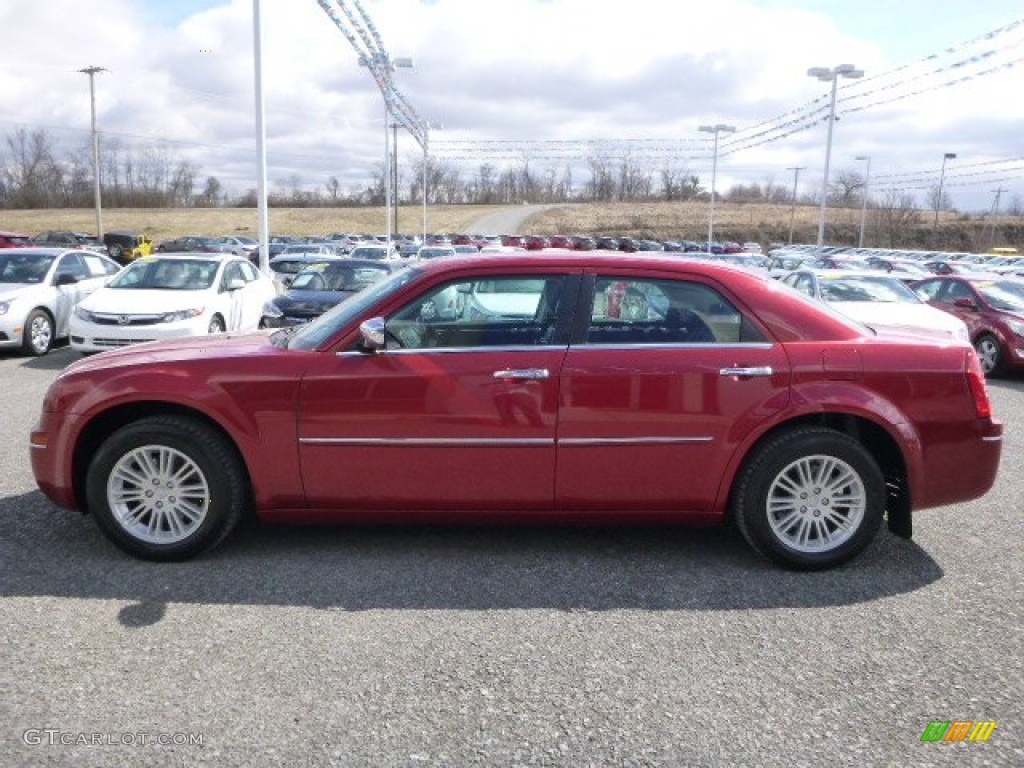 2010 300 Touring - Inferno Red Crystal Pearl / Dark Slate Gray photo #6