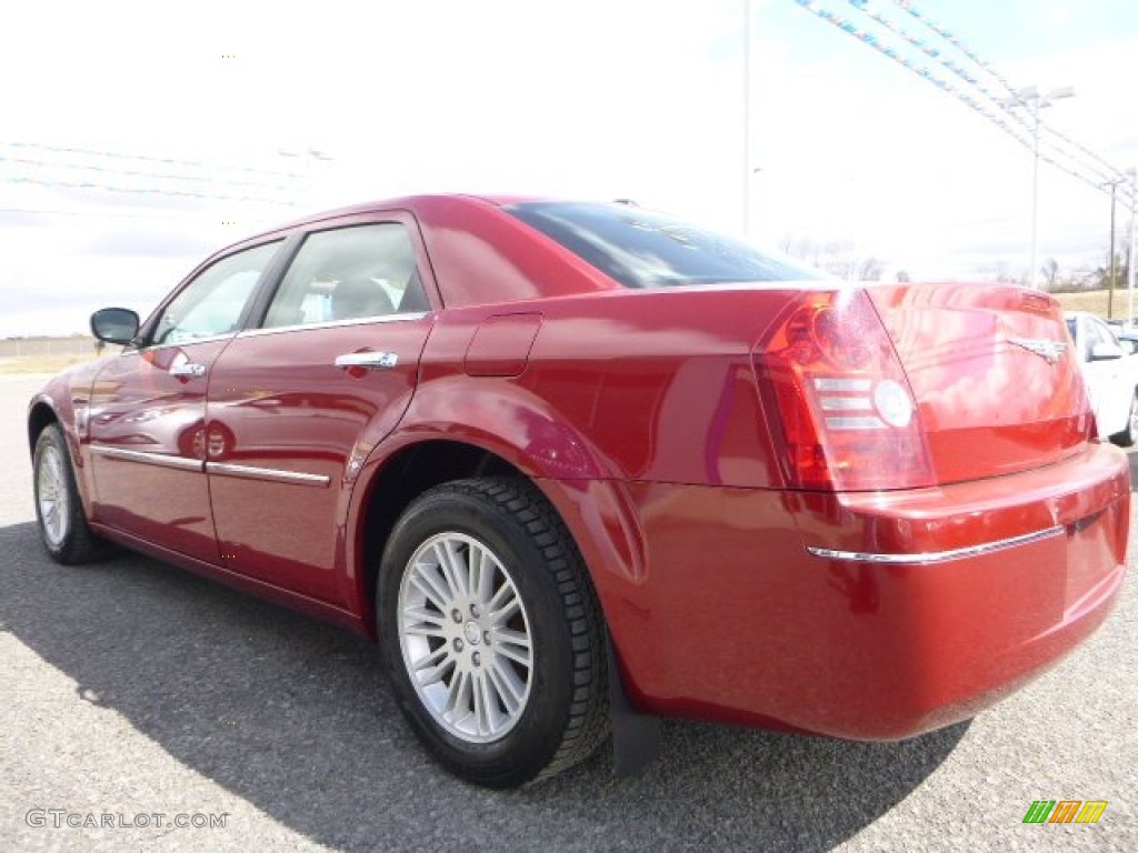 2010 300 Touring - Inferno Red Crystal Pearl / Dark Slate Gray photo #7