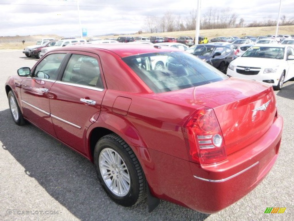 2010 300 Touring - Inferno Red Crystal Pearl / Dark Slate Gray photo #8