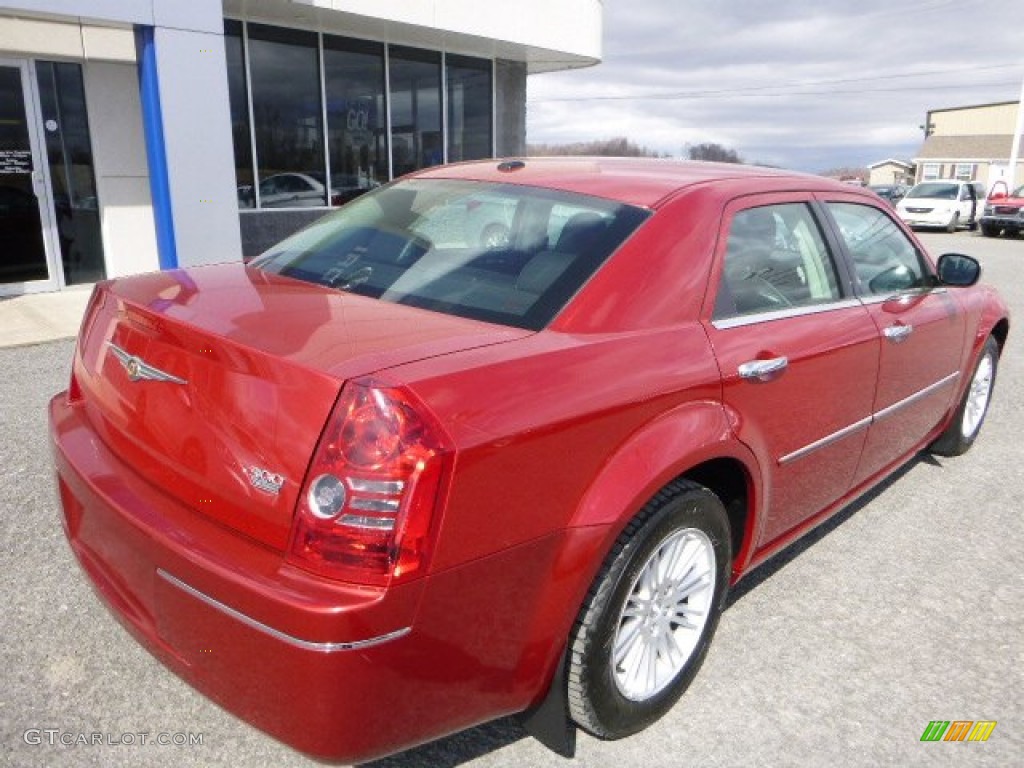 2010 300 Touring - Inferno Red Crystal Pearl / Dark Slate Gray photo #10