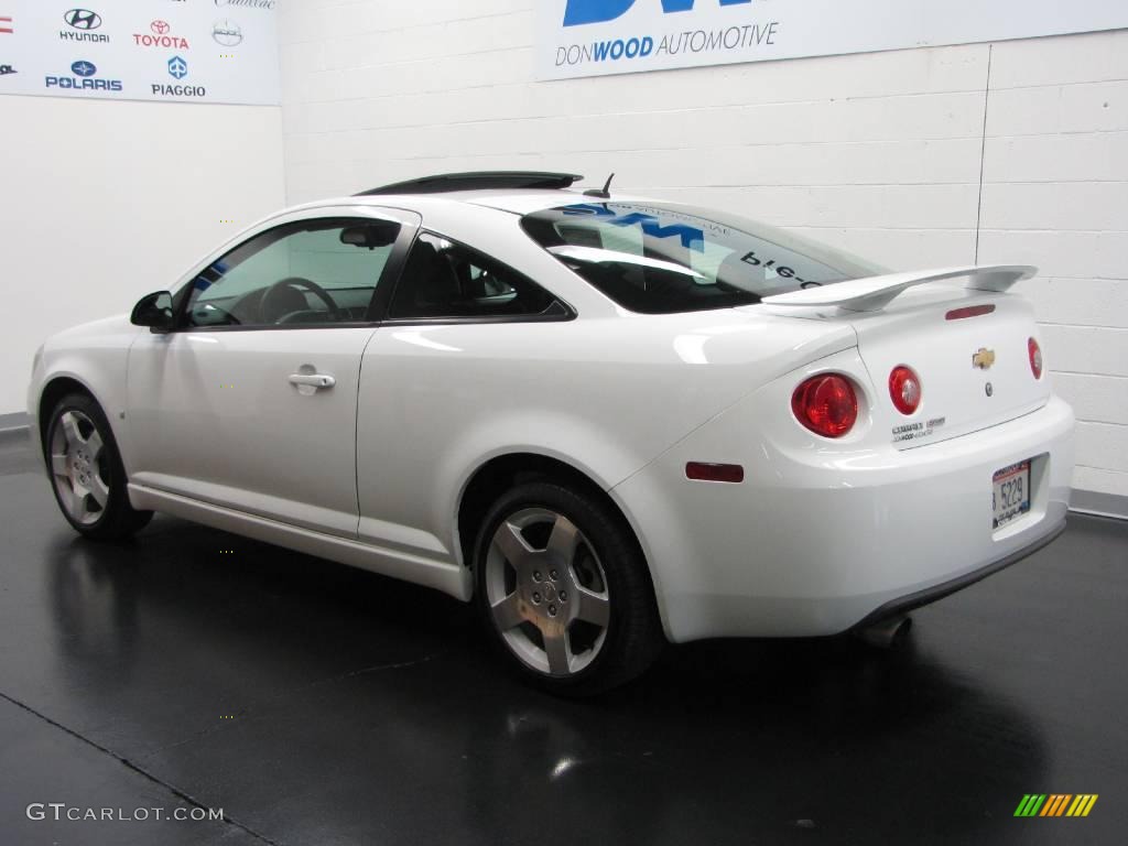 2008 Cobalt Sport Coupe - Summit White / Ebony photo #6