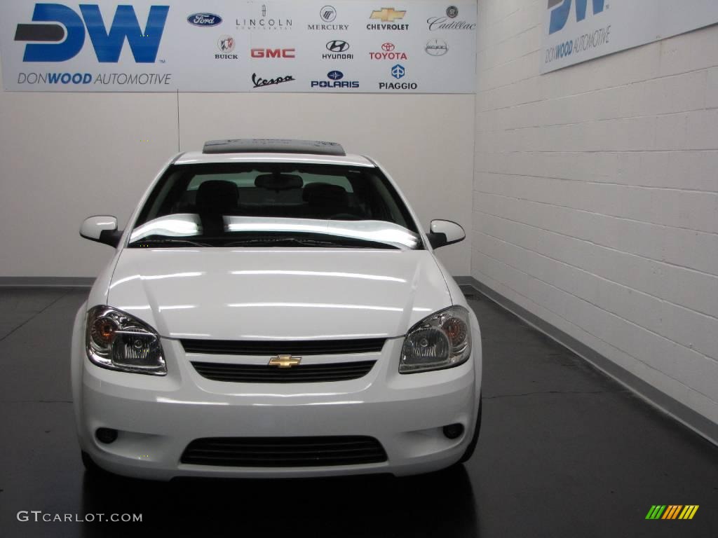 2008 Cobalt Sport Coupe - Summit White / Ebony photo #7