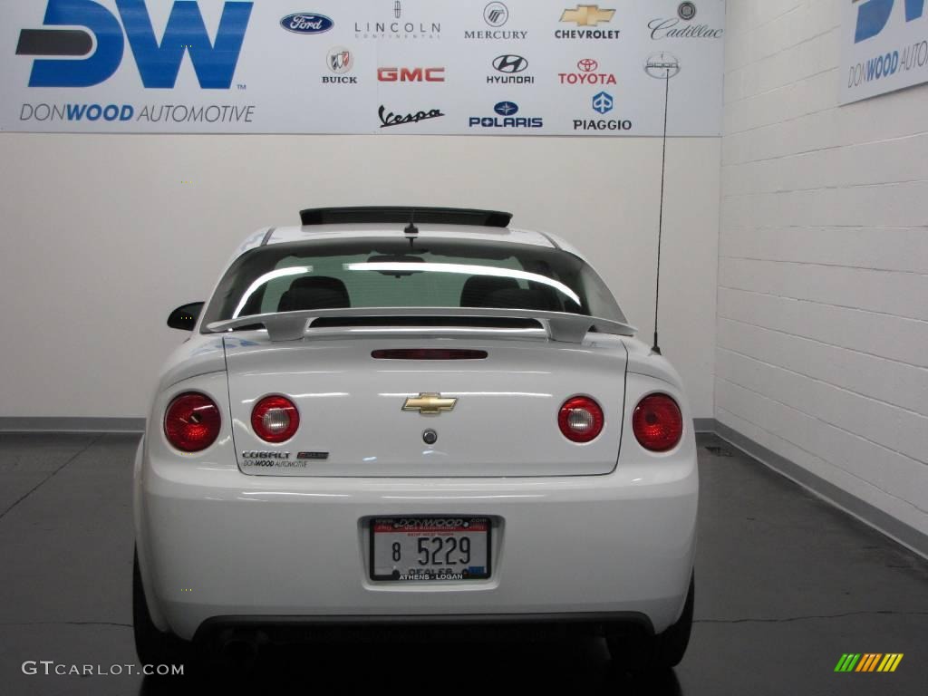 2008 Cobalt Sport Coupe - Summit White / Ebony photo #8