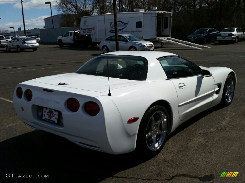 2000 Corvette Coupe - Arctic White / Black photo #7