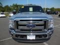 2014 Ingot Silver Metallic Ford F350 Super Duty Lariat SuperCab 4x4  photo #13