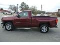 2014 Deep Ruby Metallic Chevrolet Silverado 1500 WT Regular Cab  photo #3