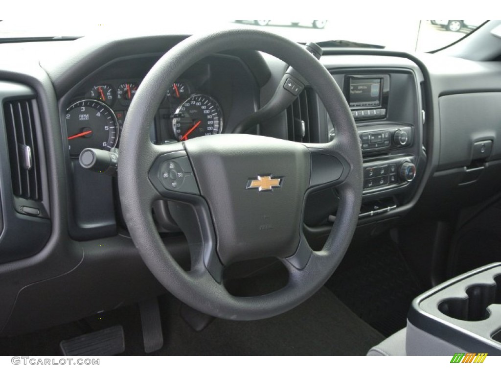 2014 Silverado 1500 WT Regular Cab - Deep Ruby Metallic / Jet Black/Dark Ash photo #28