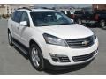 White 2015 Chevrolet Traverse LTZ
