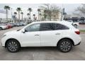 2016 White Diamond Pearl Acura MDX SH-AWD Technology  photo #4