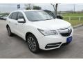 White Diamond Pearl - MDX SH-AWD Technology Photo No. 9