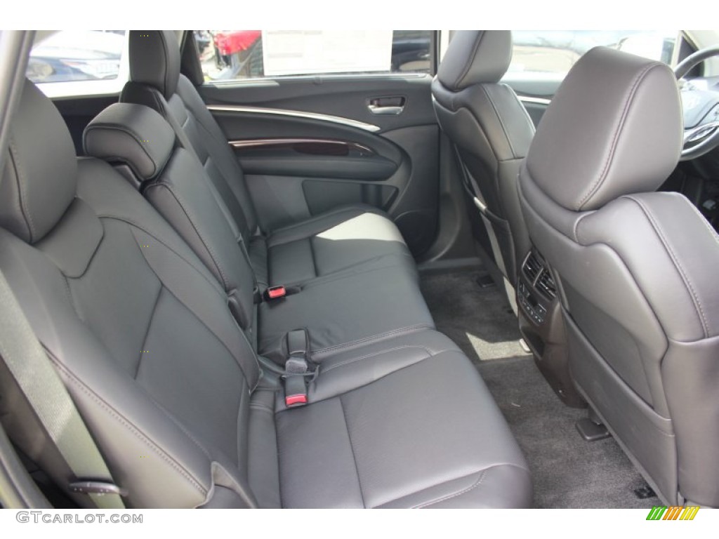 Ebony Interior 2016 Acura MDX SH-AWD Technology Photo #102337801