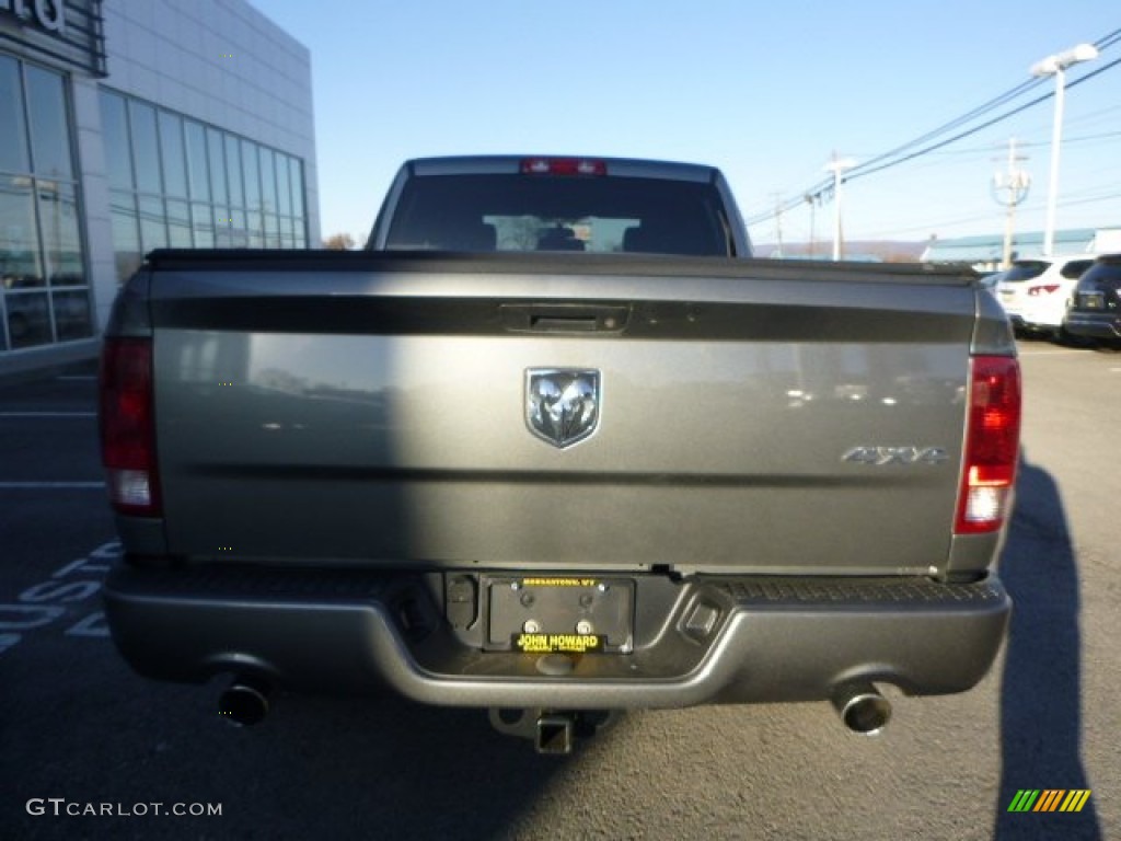 2012 Ram 1500 Express Quad Cab 4x4 - Mineral Gray Metallic / Dark Slate Gray/Medium Graystone photo #4