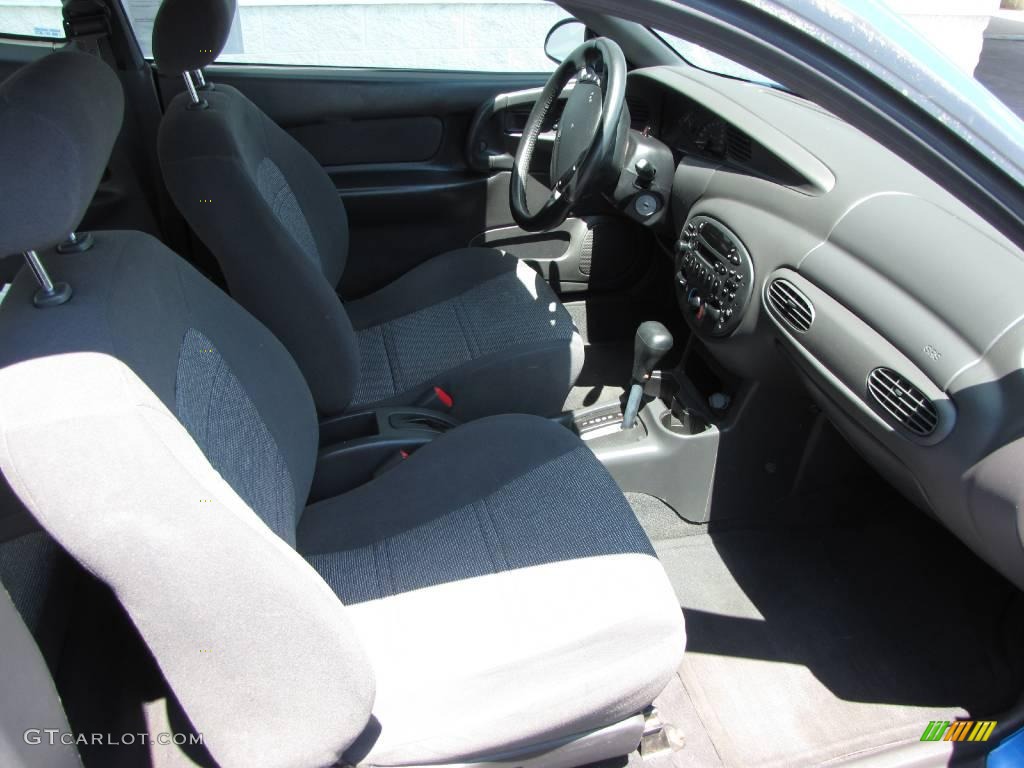 2002 Escort ZX2 Coupe - Bright Atlantic Blue Metallic / Dark Gray photo #11