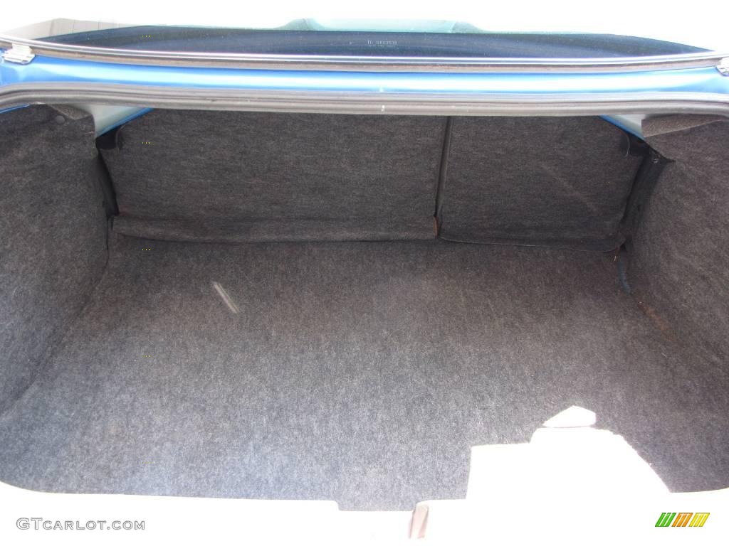 2002 Escort ZX2 Coupe - Bright Atlantic Blue Metallic / Dark Gray photo #13