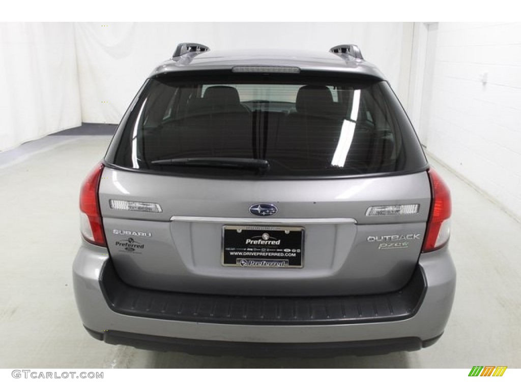 2009 Outback 2.5i Wagon - Quartz Silver Metallic / Off Black photo #5