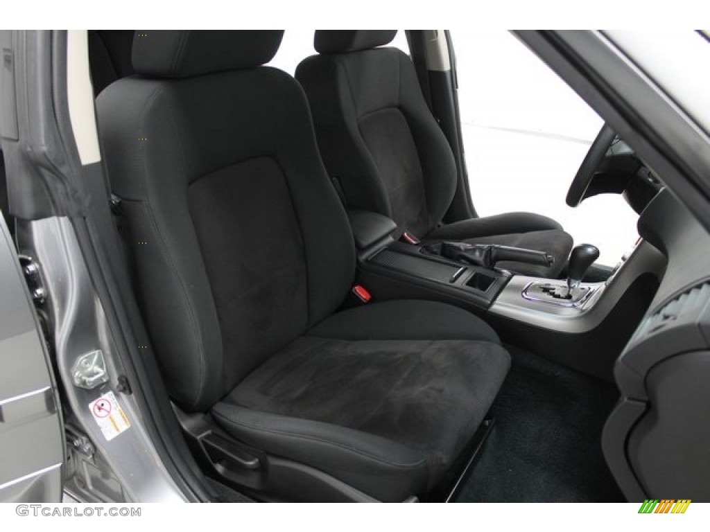 2009 Outback 2.5i Wagon - Quartz Silver Metallic / Off Black photo #12