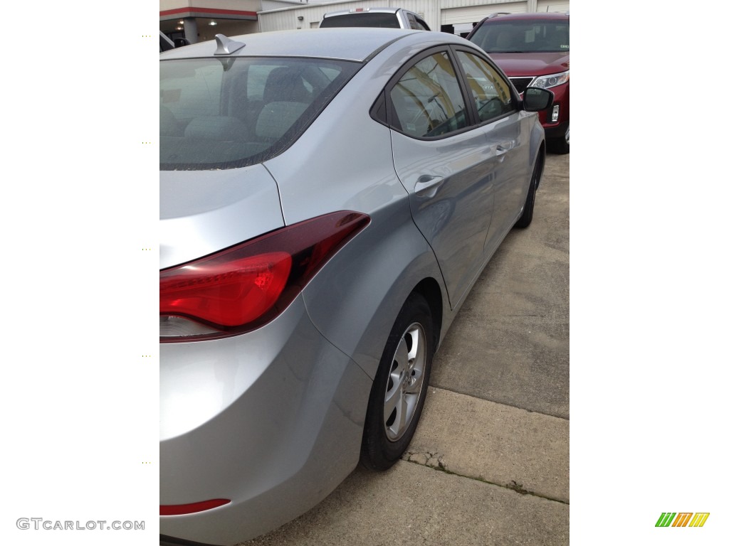 2014 Elantra SE Sedan - Silver / Gray photo #2