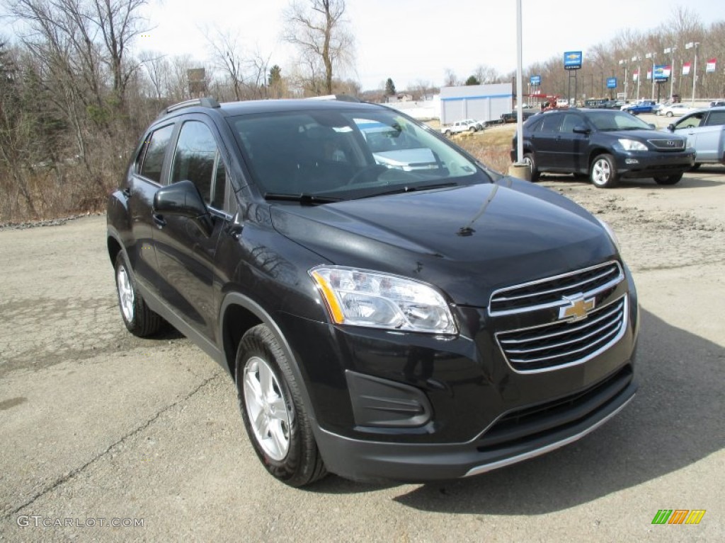 Black Granite Metallic 2015 Chevrolet Trax LT AWD Exterior Photo #102347768