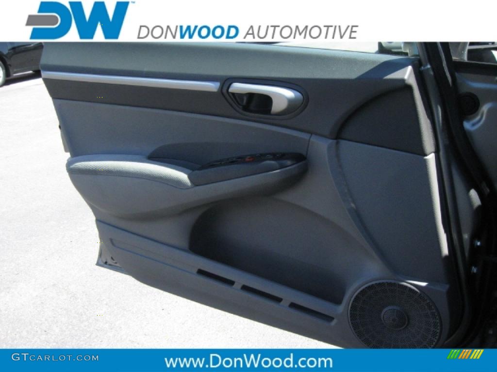 2007 Civic EX Sedan - Galaxy Gray Metallic / Gray photo #11