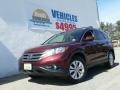 2013 Basque Red Pearl II Honda CR-V EX-L AWD  photo #1