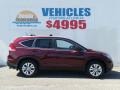 2013 Basque Red Pearl II Honda CR-V EX-L AWD  photo #25