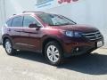 2013 Basque Red Pearl II Honda CR-V EX-L AWD  photo #26