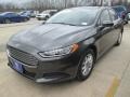 2015 Magnetic Metallic Ford Fusion S  photo #3