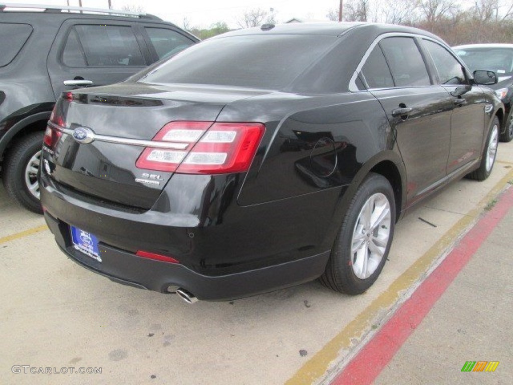 2015 Taurus SEL - Tuxedo Black Metallic / Charcoal Black photo #5