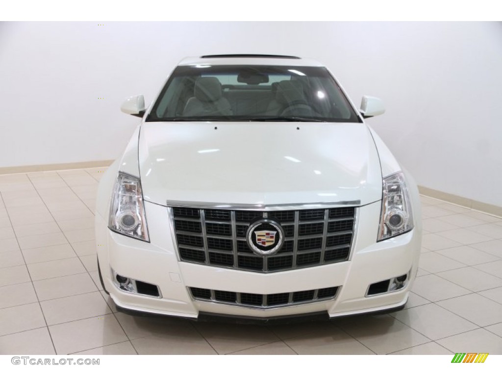 2012 CTS 4 3.0 AWD Sedan - White Diamond Tricoat / Light Titanium/Ebony photo #2