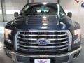 2015 Blue Jeans Metallic Ford F150 XLT SuperCrew  photo #2