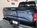 2015 Blue Jeans Metallic Ford F150 XLT SuperCrew  photo #7