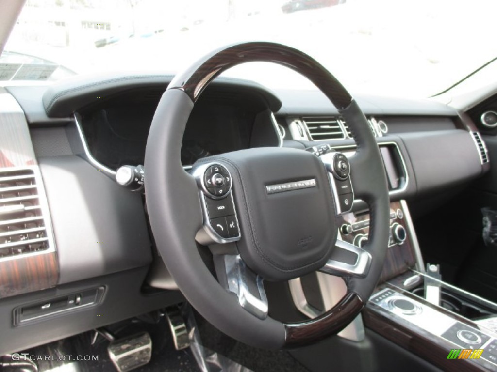 2015 Range Rover Supercharged - Santorini Black / Ebony photo #14