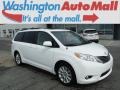 2014 Super White Toyota Sienna XLE AWD  photo #1