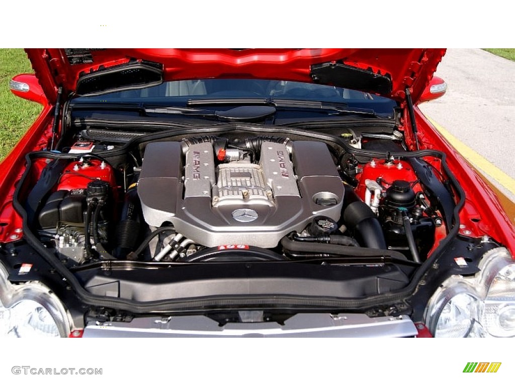 2006 Mercedes-Benz SL 55 AMG Roadster 5.4 Liter AMG Supercharged SOHC 24-Valve V8 Engine Photo #102356081