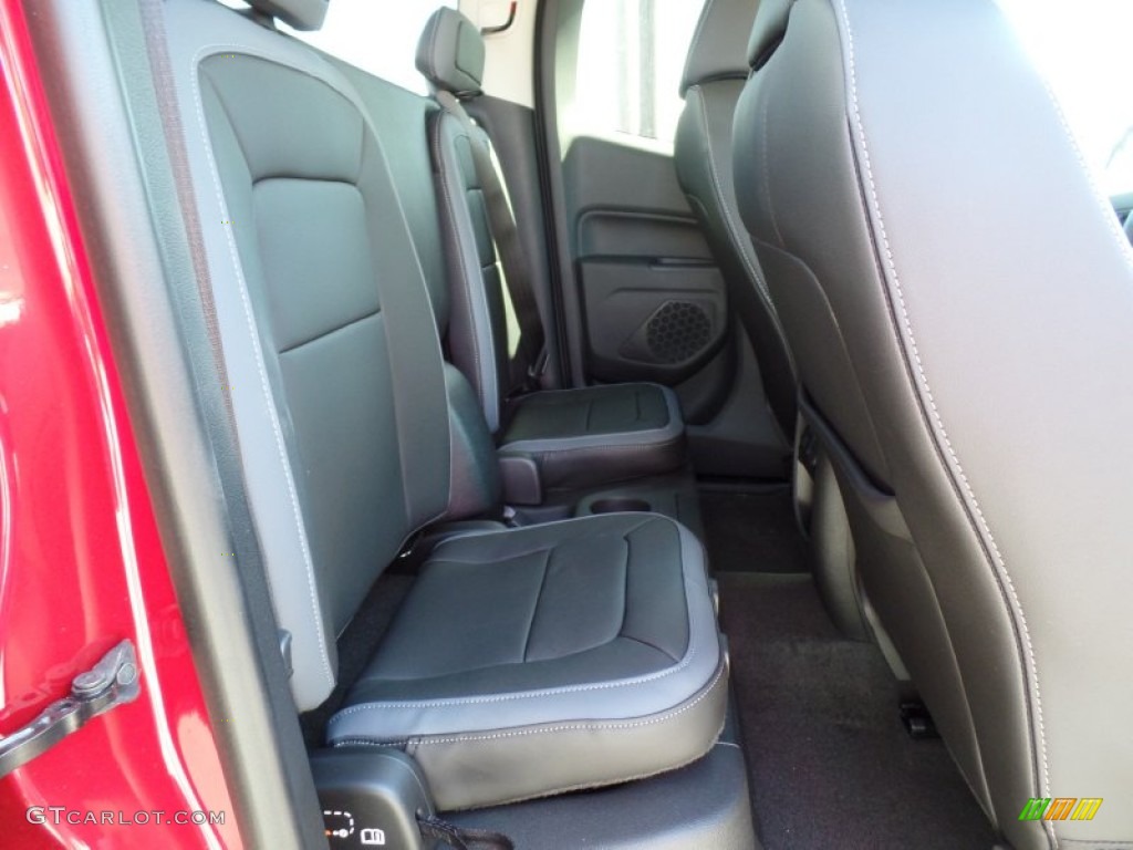 2015 Chevrolet Colorado Z71 Extended Cab 4WD Rear Seat Photo #102357944
