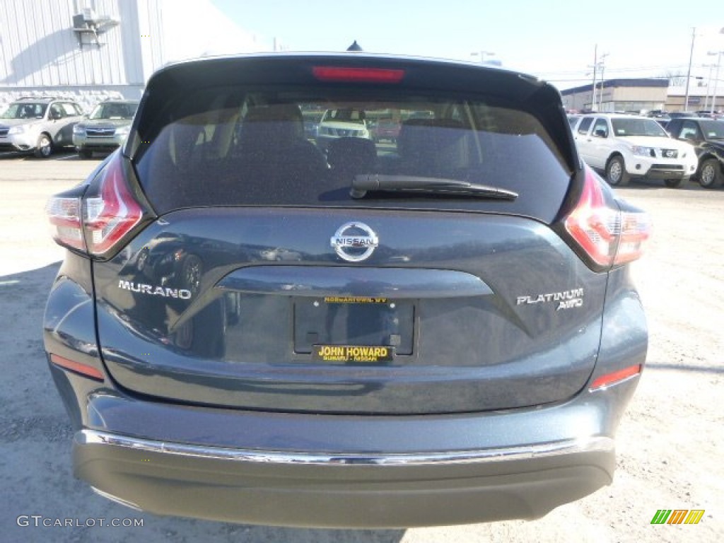 2015 Murano Platinum AWD - Arctic Blue Metallic / Graphite photo #4